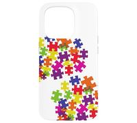 Un fouillis de pièces de Puzzle Coque pour iPhone 15 Pro