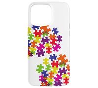 Un fouillis de pièces de Puzzle Coque pour iPhone 15 Pro Max