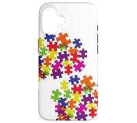 Un fouillis de pièces de Puzzle Coque pour iPhone 16
