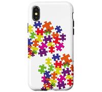 Un fouillis de pièces de Puzzle Coque pour iPhone X/XS