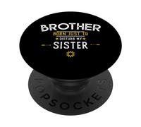 Un frère drôle né Juste pour déranger ma sœur PopSockets PopGrip Adhésif