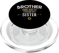 Un frère drôle né Juste pour déranger ma sœur PopSockets PopGrip pour MagSafe