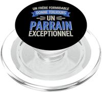 Un frère Formidable Donne Toujours Un Parrain Exceptionnel PopSockets PopGrip pour MagSafe