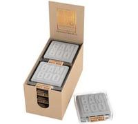 Un galet de cire éco responsable bois de cèdre heart and home BLANC G