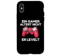 Un Gamer ne vieillit Pas, il Level Coque pour iPhone X/XS
