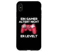 Un Gamer ne vieillit Pas, il Level Coque pour iPhone XS Max