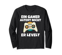 Un Gamer ne vieillit Pas, il Level Manche Longue