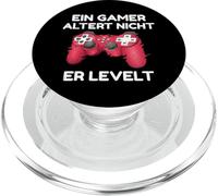 Un Gamer ne vieillit Pas, il Level PopSockets PopGrip pour MagSafe