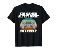 Un Gamer ne vieillit Pas, il Level T-Shirt