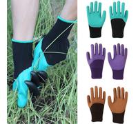 Un gant de jardinage pour les personnes travailleuses, gant de jardinage en latex, gant de plantation de jardin, respirant, doux, confortable, antidérapant, gant en mousse, gant de protection au trava