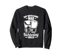 Un garçon avec des compétences en Kickboxing Sweatshirt