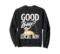 Un garçon Local drôle, Chien Labrador, Chasse au Canard Sweatshirt