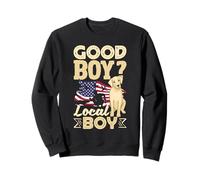 Un garçon Local drôle, Chien Labrador, Chasse au Canard Sweatshirt