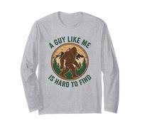 Un Gars comme Moi a du Mal à trouver Bigfoot Funny Forest Dad Manche Longue