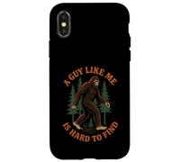 Un Gars comme Moi a du Mal à trouver des campeurs Bigfoot drôles Coque pour iPhone X/XS