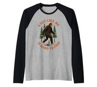 Un Gars comme Moi a du Mal à trouver des campeurs Bigfoot drôles Manche Raglan