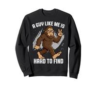 Un Gars comme Moi a du Mal à trouver Un Jeu de Mots drôle sur Bigfoot en Sasquatch Sweatshirt