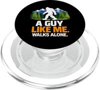 Un Gars comme Moi Marche Seul dans Les Arbres de la forêt de Bigfoot Sasquatch PopSockets PopGrip pour MagSafe