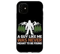 Un Gars comme Moi n'a jamais été Fait pour être trouvé Bigfoot Vintage Coque pour iPhone 11