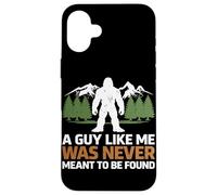 Un Gars comme Moi n'a jamais été Fait pour être trouvé Bigfoot Vintage Coque pour iPhone 16 Plus