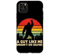 Un Gars comme Moi ne Fait Pas de Selfies Bigfoot Sasquatch Rock on Coque pour iPhone 11 Pro Max