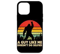 Un Gars comme Moi ne Fait Pas de Selfies Bigfoot Sasquatch Rock on Coque pour iPhone 12 Mini