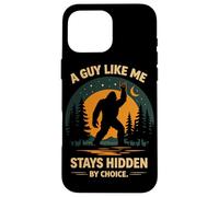 Un Gars comme Moi Reste caché par Son Choix Bigfoot Rock on Coque pour iPhone 16 Pro Max