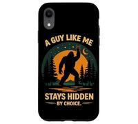 Un Gars comme Moi Reste caché par Son Choix Bigfoot Rock on Coque pour iPhone XR