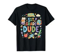 Un Gars de première année rentre à l'école, élève du Primaire T-Shirt