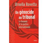Un génocide au tribunal Ornella Rovetta (Auteur)