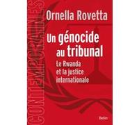 Un génocide au tribunal Ornella Rovetta (Auteur)