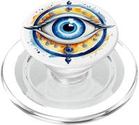 Un Globe oculaire Mauvais œil PopSockets PopGrip pour MagSafe