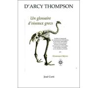 Un glossaire d'oiseaux grecs