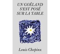Un goéland s'est posé sur la table