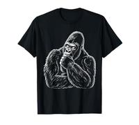 Un Gorille surpense Un Singe Viral Japonais après Une Dispute T-Shirt