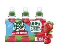 Un goûter joyeux avec les petites bouteilles Fruit Shoot Fruits Rouges Teisseire