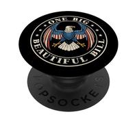 Un grand beau projet de loi drôle drapeau américain politique drôle PopSockets PopGrip Adhésif