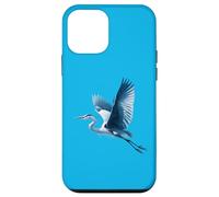 Un Grand héron Bleu majestueux en vol - Design Artistique Coque pour iPhone 12 Mini