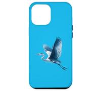 Un Grand héron Bleu majestueux en vol - Design Artistique Coque pour iPhone 12 Pro Max