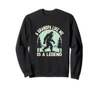 Un Grand-père est Une légende Selon laquelle Bigfoot Papa Dit Sweatshirt