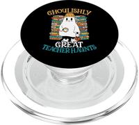 Un Grand Professeur Macabre hante Le Professeur Halloween PopSockets PopGrip pour MagSafe