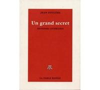 Un grand secret Jean Fougère (Auteur)