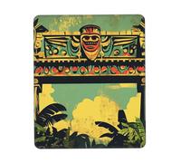 Un grand tapis de souris avec repose-poignet avec motif arche - Tapis de bureau et de jeu personnalisé unique pour un confort et un style améliorés