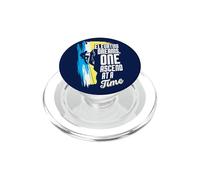 Un grimpeur Qui élève Ses rêves, Une Ascension à la Fois PopSockets PopGrip pour MagSafe