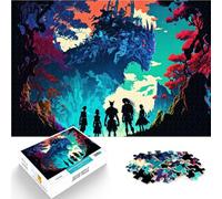 Un Groupe de héros fantastiques Puzzle 1000 pièces pour Adultes Loisirs en Famille est idéal comme Cadeau pour Toute la Famille 38x26cm