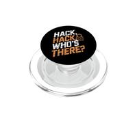 Un Hacker du Support Informatique Funny Computer Geek PopSockets PopGrip pour MagSafe