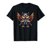 Un Hibou Ninja libère Son Esprit Guerrier T-Shirt