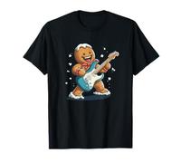 Un hymne de Noël avec ce Cookie de Guitare T-Shirt