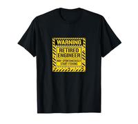 Un ingénieur à la Retraite Peut Commencer spontanément à la pêche T-Shirt