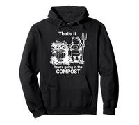 Un Jardin Amusant où Vous Allez ? The Compost Frog Sweat à Capuche